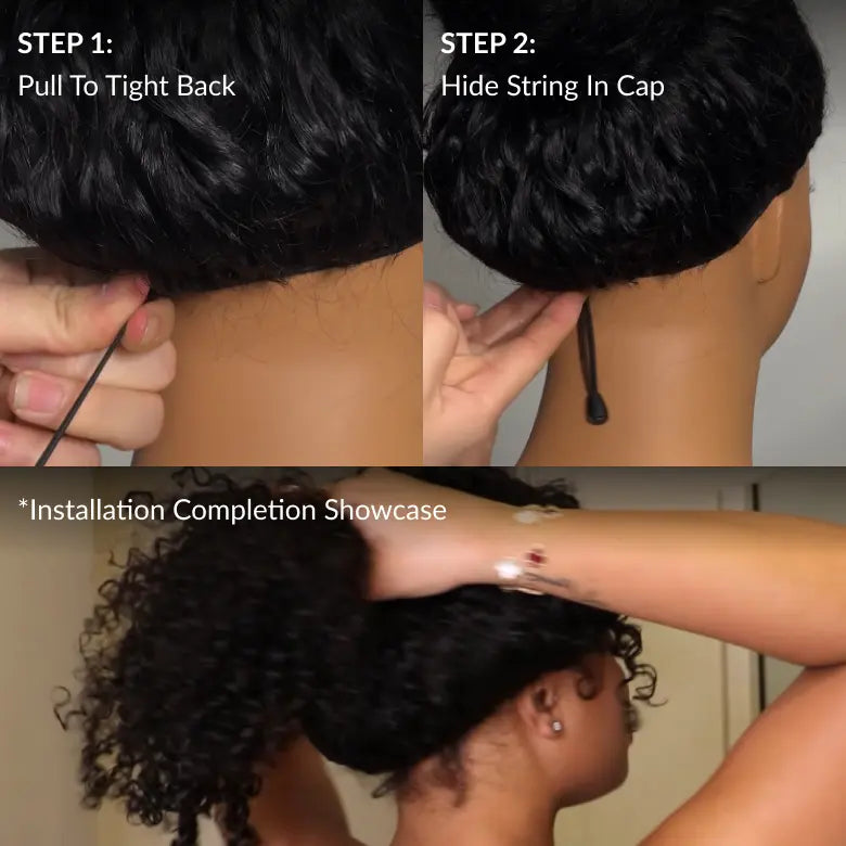 No Skills Needed – Pre-Plucked 13x6 HD Lace Wig, Easy Install, 180% Full Density