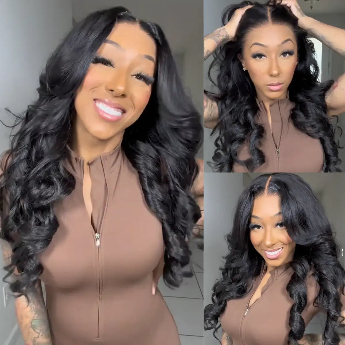 No Skills Needed – Pre-Plucked 13x6 HD Lace Wig, Easy Install, 180% Full Density