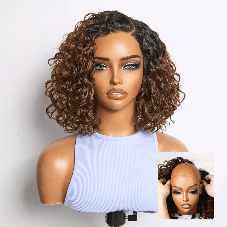 🔥Final Hours—Up to 88% Off🔥Ready-to-Wear Glueless Curly Bob Wig
